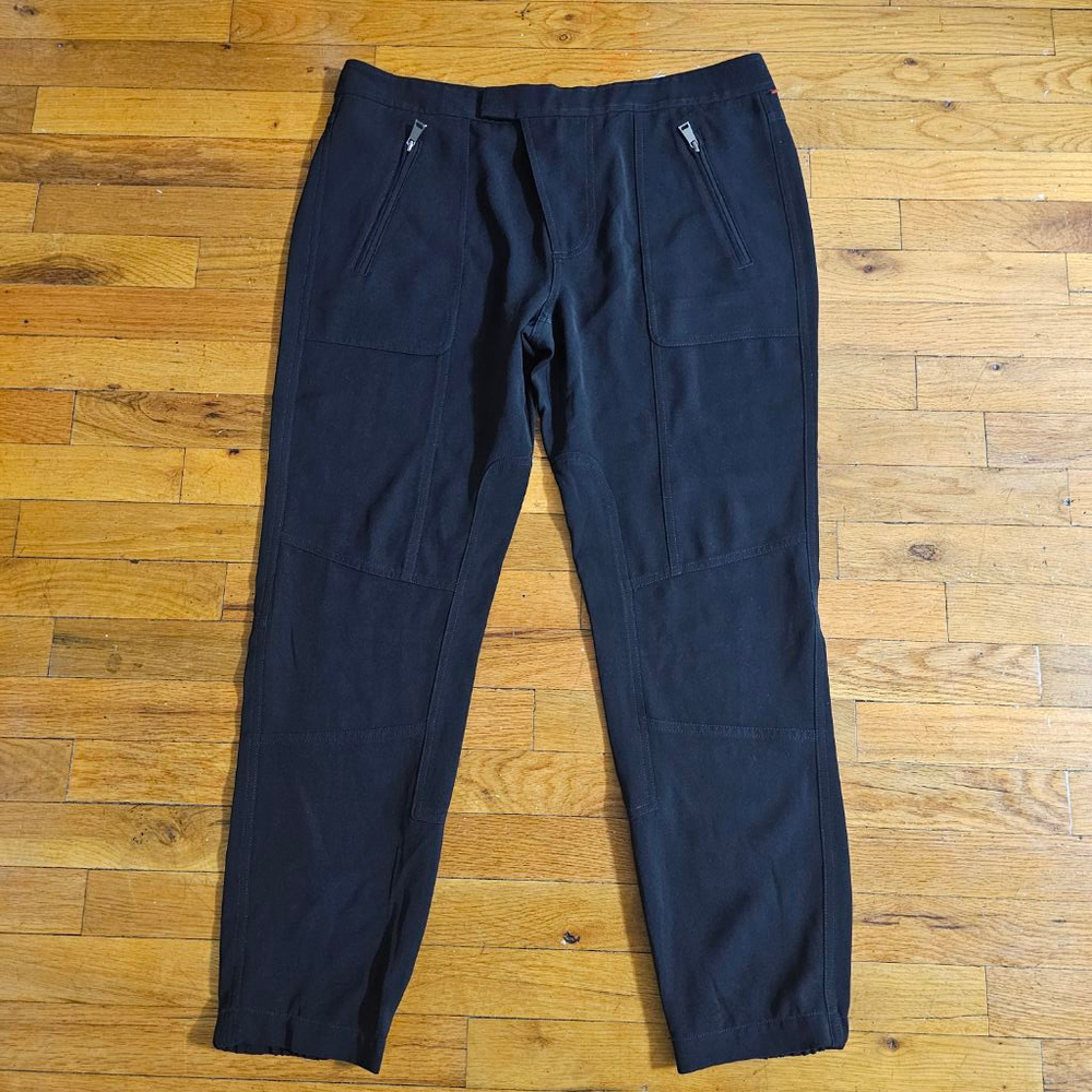 Vince Black Pants Women Size 12 Straight Leg Ankle